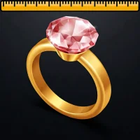 أداة قياس الخاتم بدقة في البيت